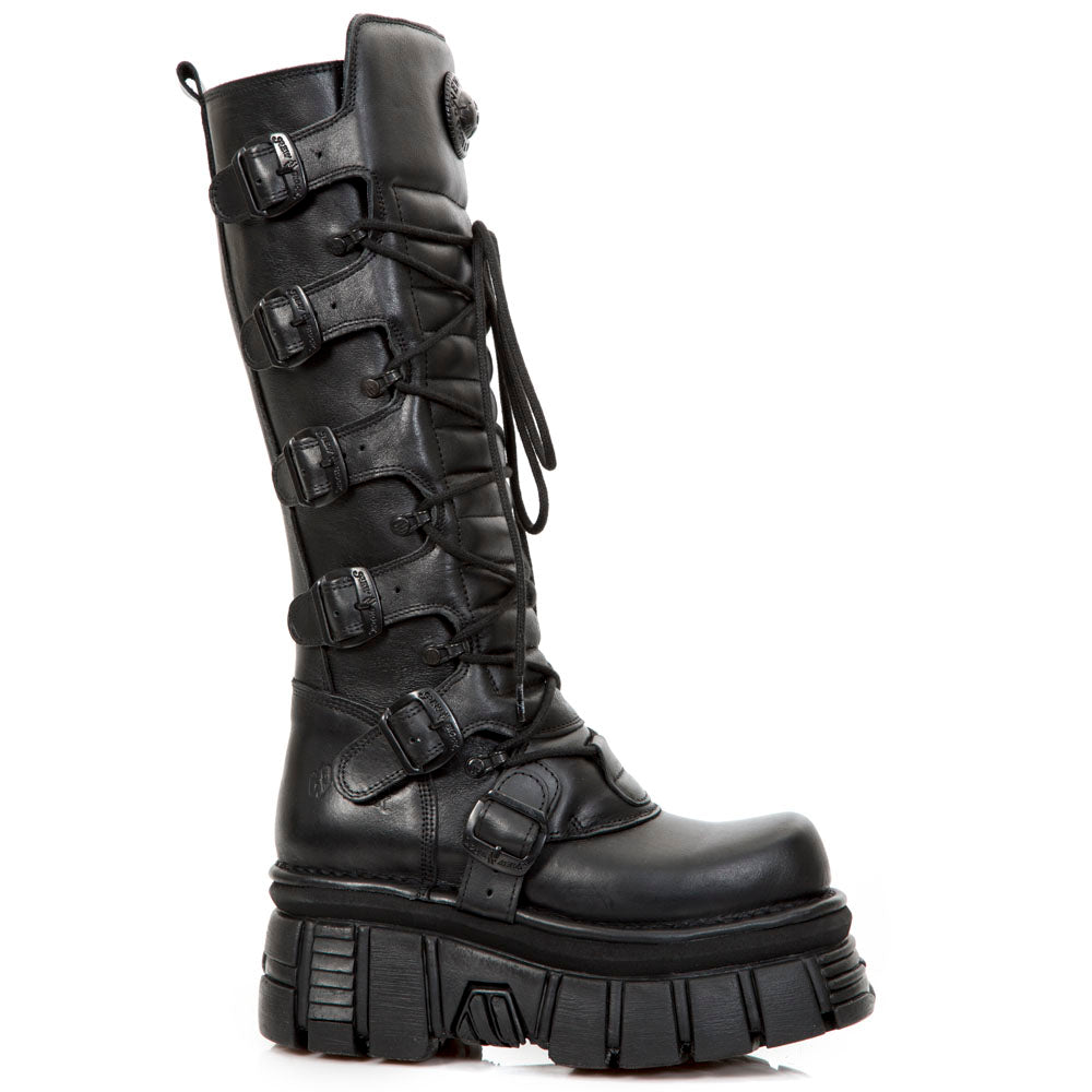 New Rock - Metallic Ankle Boot M-272-C27