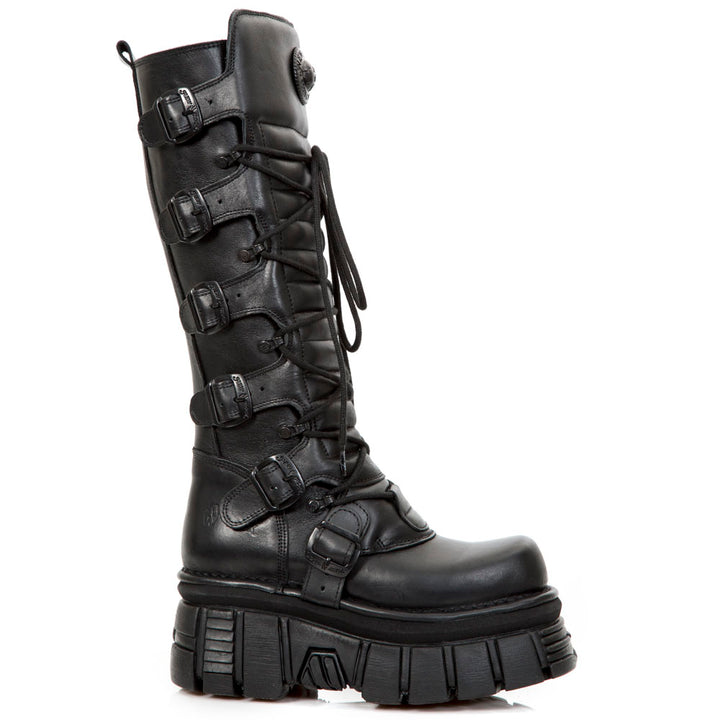 New Rock - Metallic Ankle Boot M-272-C27