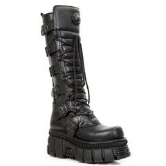 New Rock - Metallic Ankle Boot M-272-C27