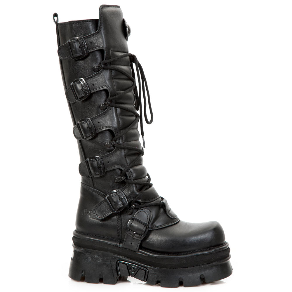 New Rock - Metallic Ankle Boot M-272-C28