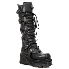 New Rock - Metallic Ankle Boot M-272-C28