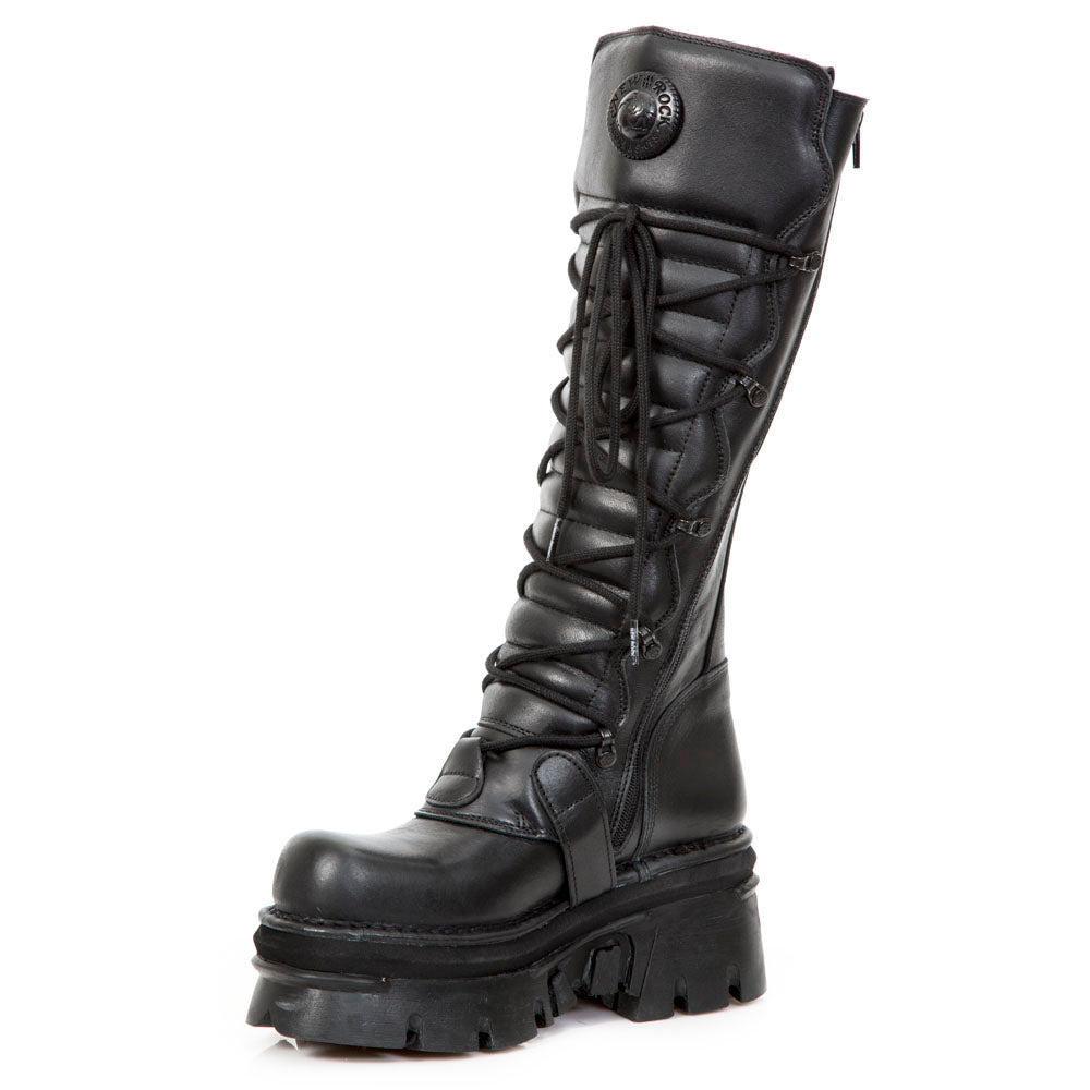 New Rock - Metallic Ankle Boot M-272-C28