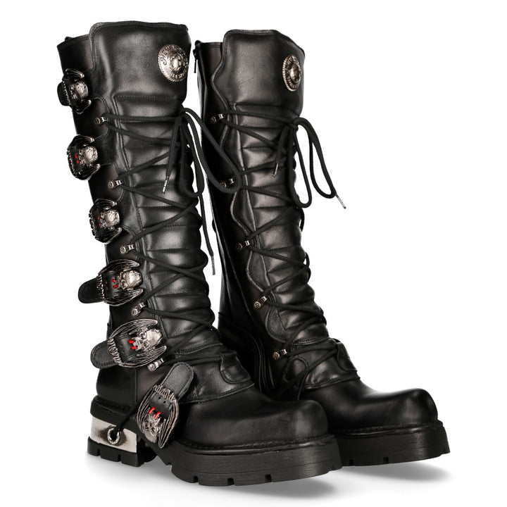 New Rock - Metallic Ankle Boot M-272-C34