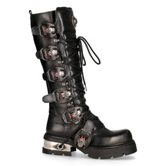 New Rock - Metallic Ankle Boot M-272-C34