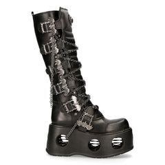 New Rock - Metallic Ankle Boot M-272-C35