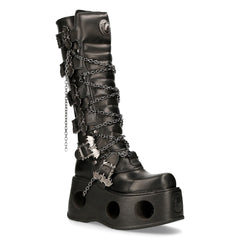New Rock - Metallic Ankle Boot M-272-C35