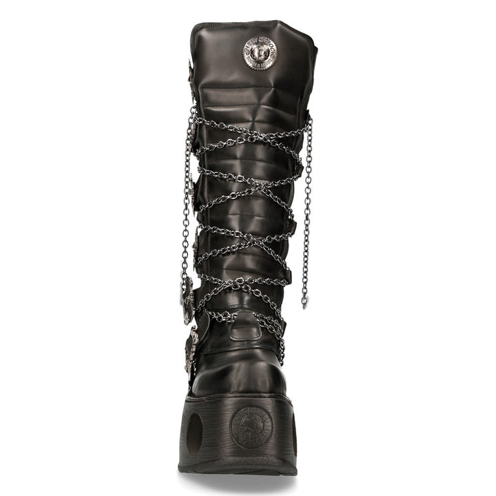 New Rock - Metallic Ankle Boot M-272-C35
