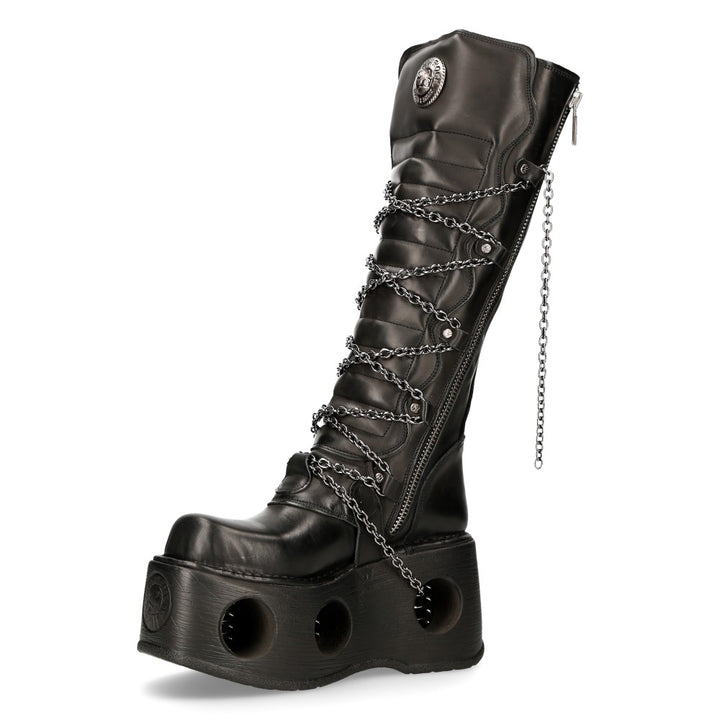 New Rock - Metallic Ankle Boot M-272-C35