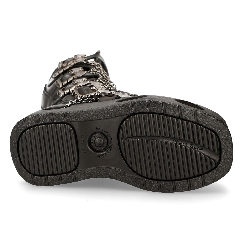 New Rock - Metallic Ankle Boot M-272-C35