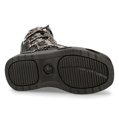 New Rock - Metallic Ankle Boot M-272-C35
