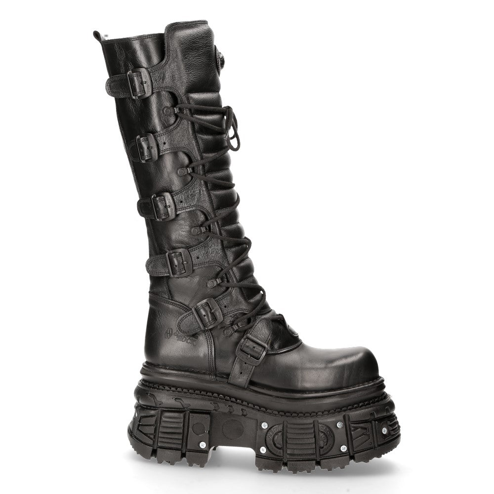 New Rock - Metallic Ankle Boot M-272-C38