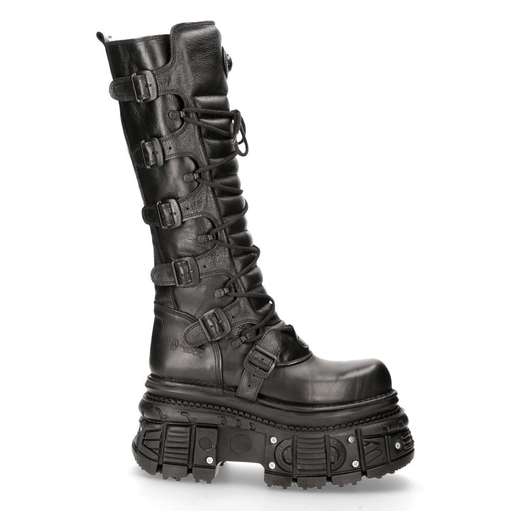 New Rock - Metallic Ankle Boot M-272-C38