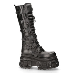 New Rock - Metallic Ankle Boot M-272-C38