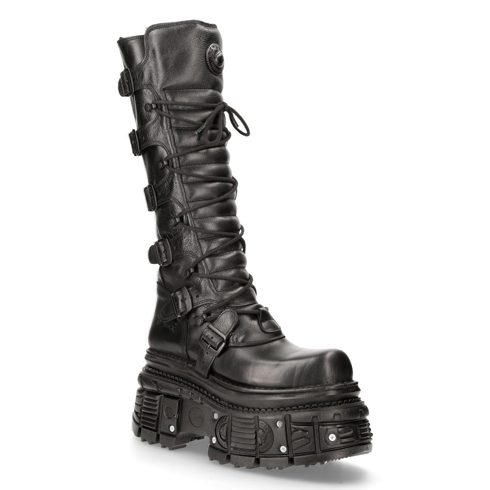 New Rock - Metallic Ankle Boot M-272-C38