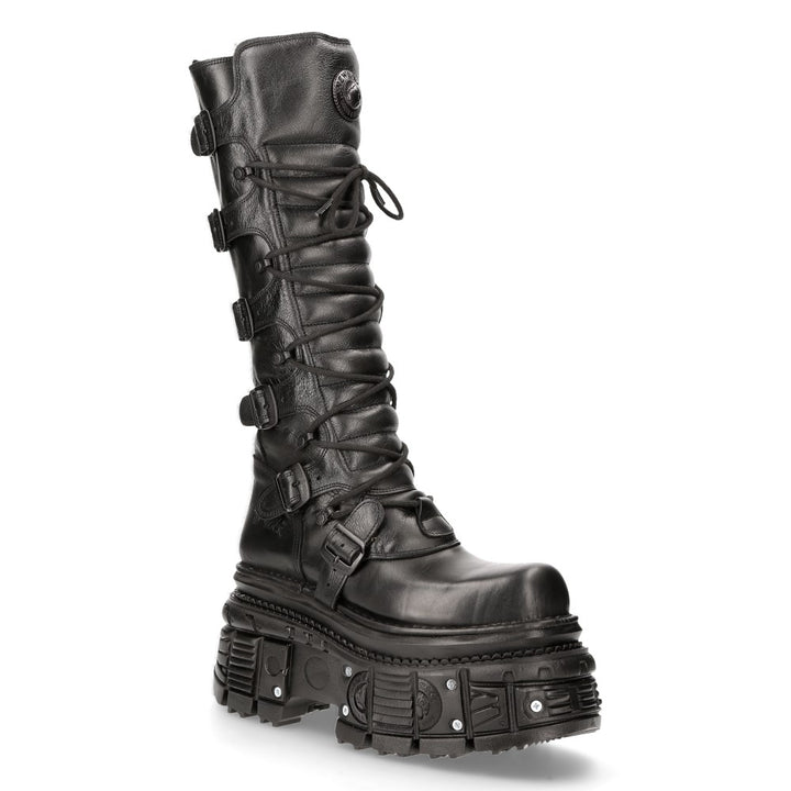 New Rock - Metallic Ankle Boot M-272-C38
