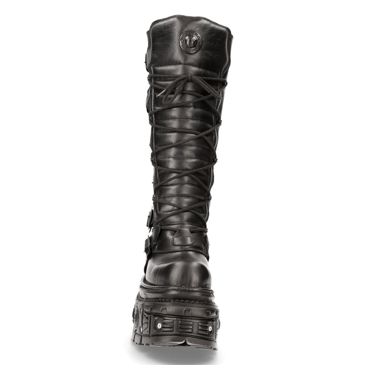 New Rock - Metallic Ankle Boot M-272-C38