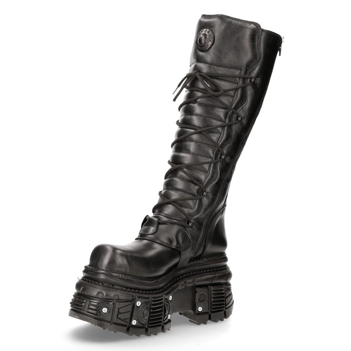 New Rock - Metallic Ankle Boot M-272-C38