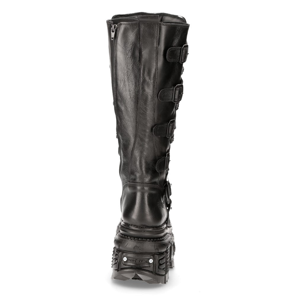 New Rock - Metallic Ankle Boot M-272-C38