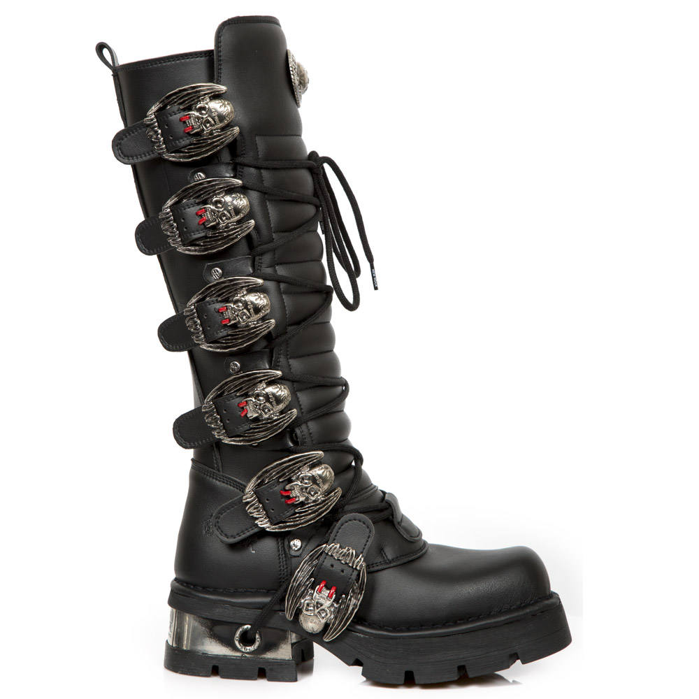 New Rock - Metallic Ankle Boot M-272-C4