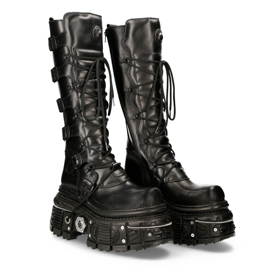 New Rock - Metallic Ankle Boot M-272-C46