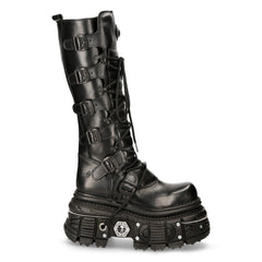New Rock - Metallic Ankle Boot M-272-C46