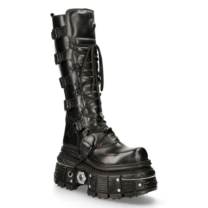 New Rock - Metallic Ankle Boot M-272-C46