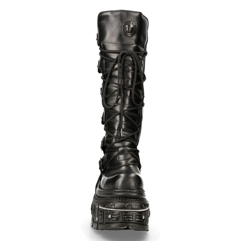 New Rock - Metallic Ankle Boot M-272-C46