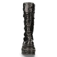New Rock - Metallic Ankle Boot M-272-C46