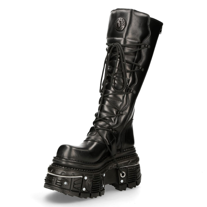 New Rock - Metallic Ankle Boot M-272-C46