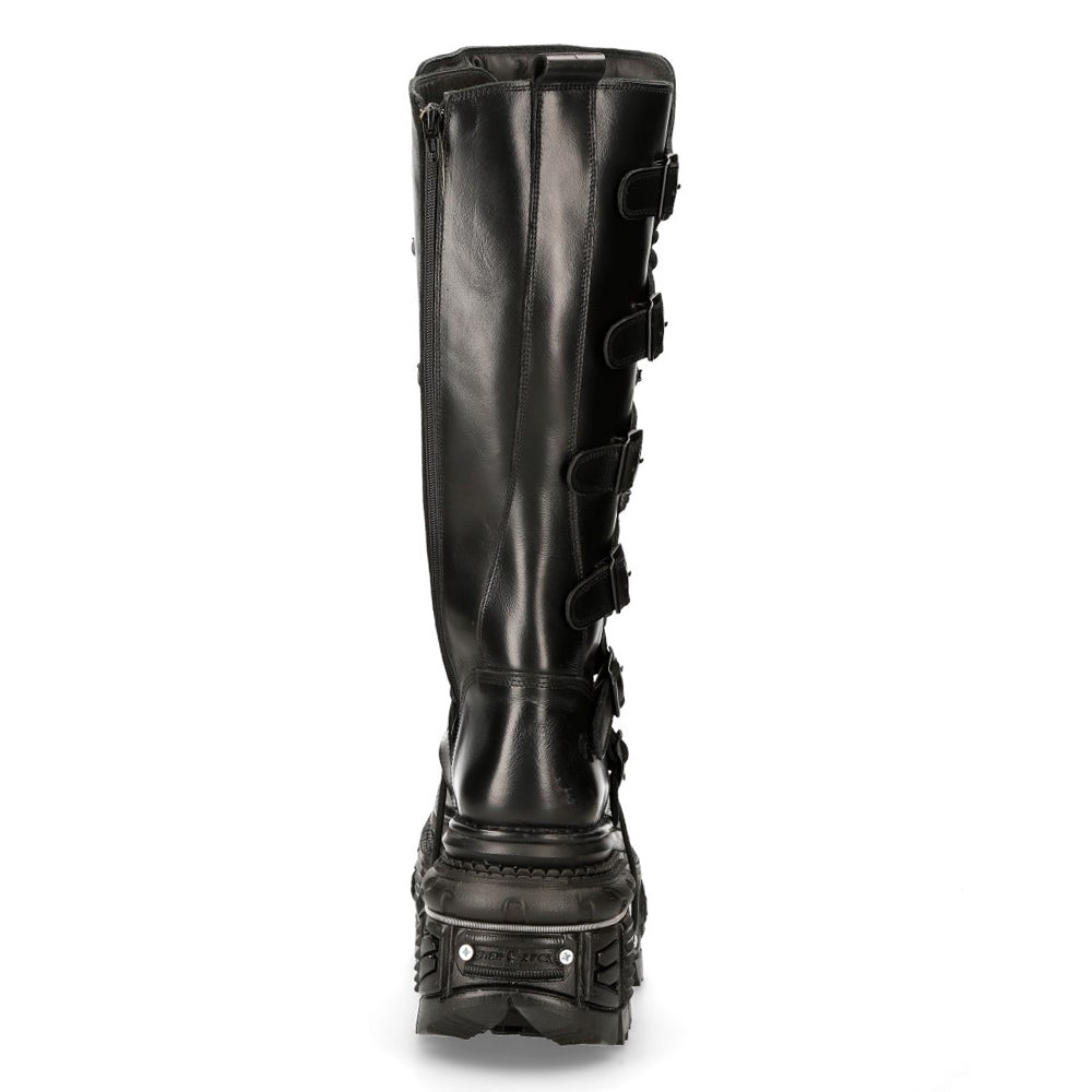New Rock - Metallic Ankle Boot M-272-C46