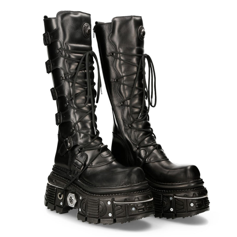 New Rock - Metallic Ankle Boot M-272-C46