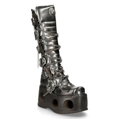 New Rock - Metallic Ankle Boot M-272-C49