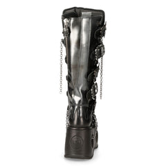New Rock - Metallic Ankle Boot M-272-C49