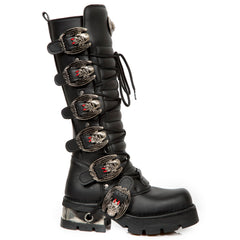 New Rock - Metallic Ankle Boot M-272-C4