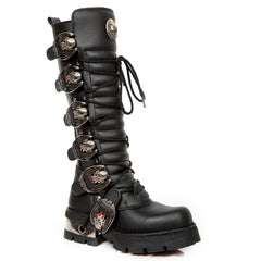 New Rock - Metallic Ankle Boot M-272-C4