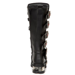 New Rock - Metallic Ankle Boot M-272-C4