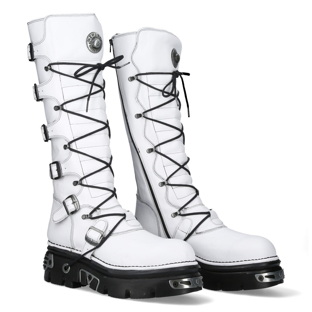 New Rock - Metallic Ankle Boot M-272-C51