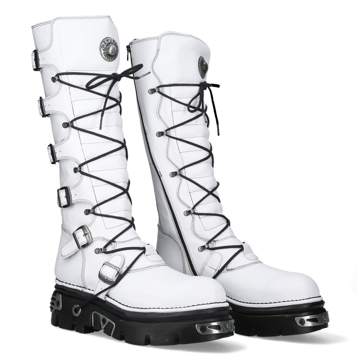 New Rock - Metallic Ankle Boot M-272-C51