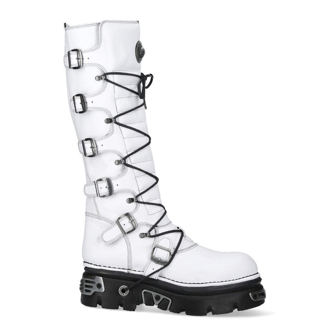 New Rock - Metallic Ankle Boot M-272-C51