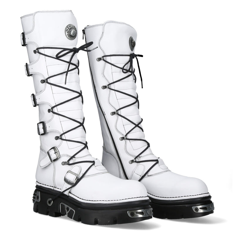 New Rock - Metallic Ankle Boot M-272-C51
