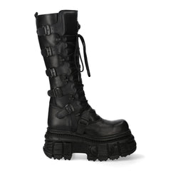 New Rock - Metallic Ankle Boot M-272-C52