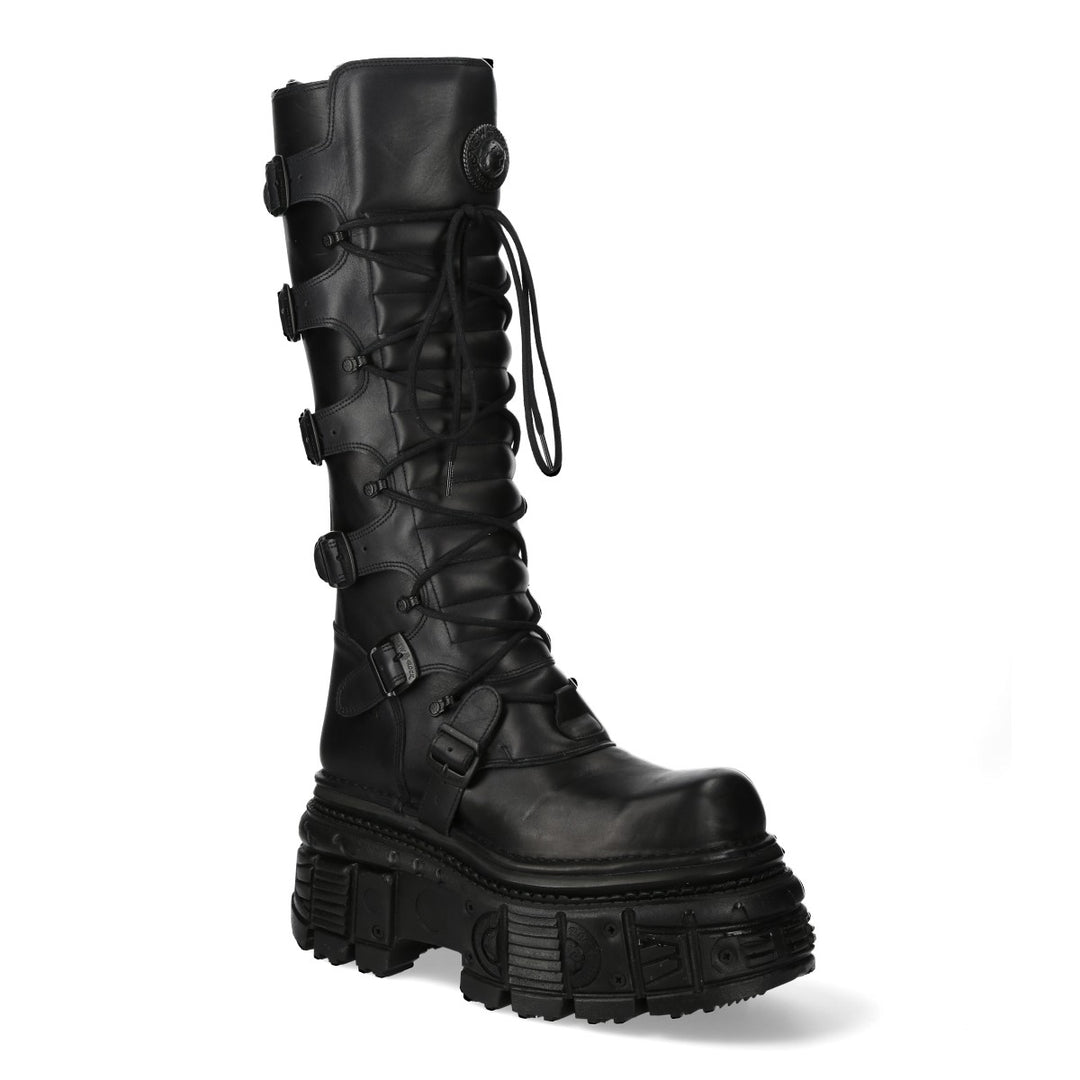 New Rock - Metallic Ankle Boot M-272-C52