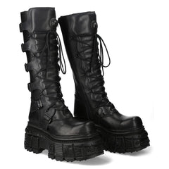 New Rock - Metallic Ankle Boot M-272-C52