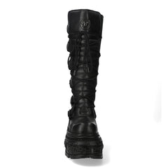 New Rock - Metallic Ankle Boot M-272-C52