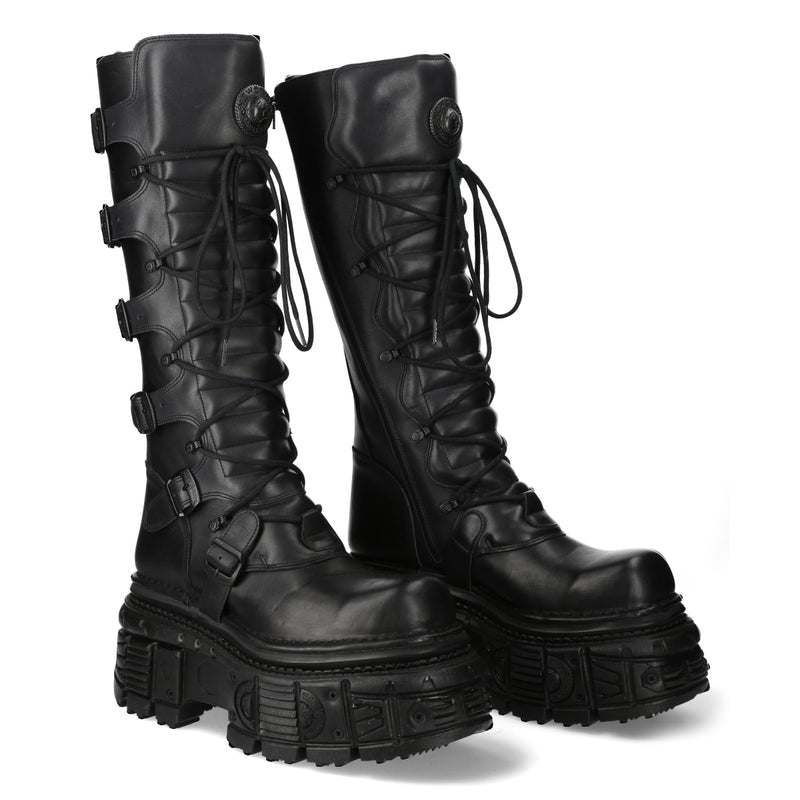 New Rock - Metallic Ankle Boot M-272-C52