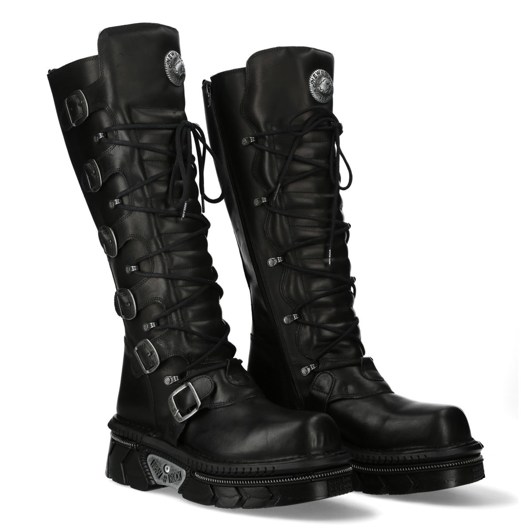 New Rock - Metallic Ankle Boot M-272-C53