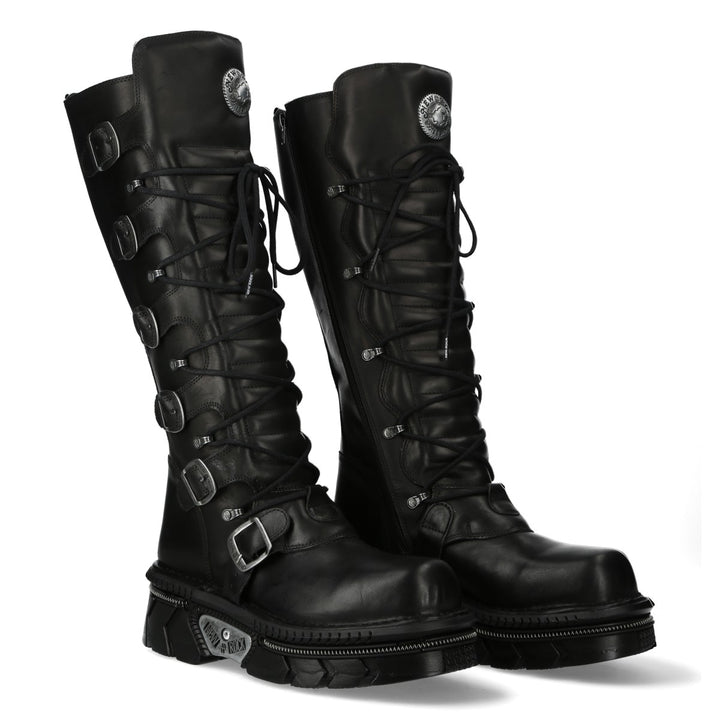New Rock - Metallic Ankle Boot M-272-C53