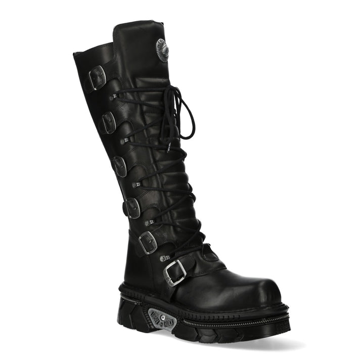 New Rock - Metallic Ankle Boot M-272-C53