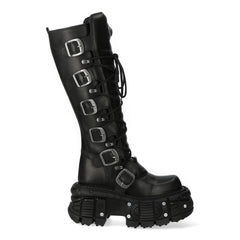 New Rock - Metallic Ankle Boot M-272-C59