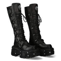New Rock - Metallic Ankle Boot M-272-C59